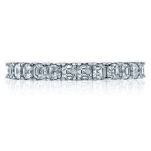 32-25ET Platinum Tacori Clean Crescent Diamond Wedding Ring