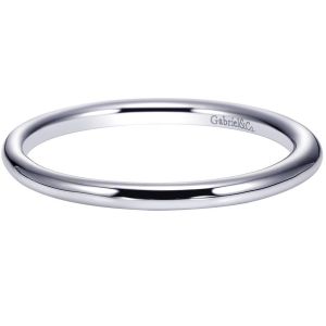 Gabriel 14 Karat Contemporary Wedding Band WB9045W4JJJ