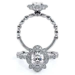 Verragio Renaissance-977OV 14 Karat Diamond Engagement Ring