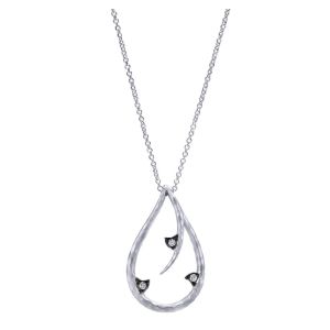Gabriel Fashion Silver Byblos Chain Necklace NK4819SVJWS