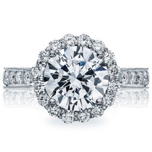 Tacori HT2605RD95 18 Karat RoyalT Engagement Ring