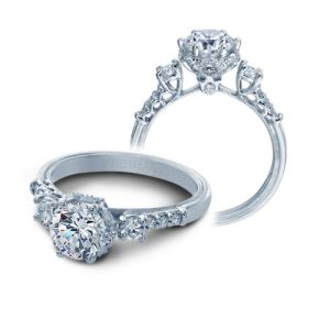 Verragio Renaissance-912RD7 14 Karat Diamond Engagement Ring