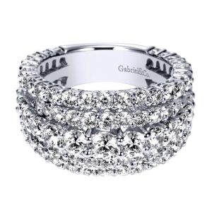 Gabriel Fashion 14 Karat Lusso Diamond Ladies' Ring LR6544W44JJ
