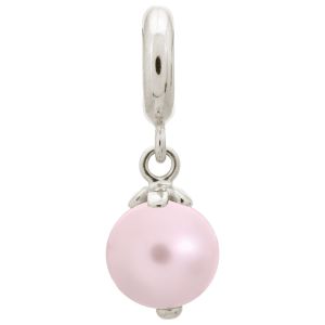 Endless Jewelry Rose Pearl Treasure Sterling Silver Charm 43351-3