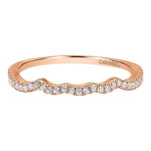 Gabriel 14 Karat Contemporary Wedding Band WB7805K44JJ