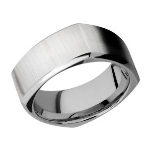 Lashbrook 9BSQ Titanium Wedding Ring or Band