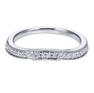 Gabriel 14 Karat Victorian Wedding Band WB6043W44JJ