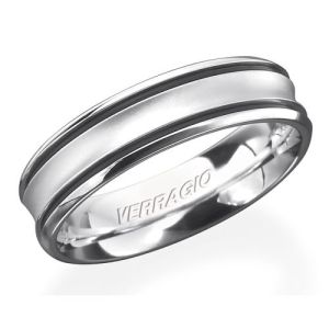 Verragio Platinum In-Gauge Wedding Band RU-6070