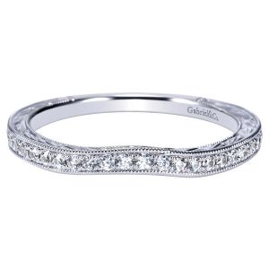 Gabriel 14 Karat Victorian Wedding Band WB8800W44JJ