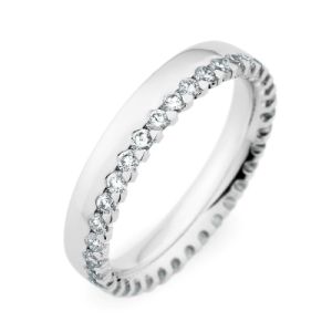 246858 Christian Bauer 14 Karat Diamond  Wedding Ring / Band