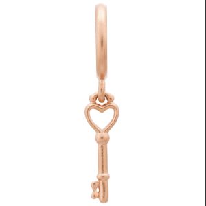 Endless Jewelry Key of the Heart Rose Gold Plated Charm 63150