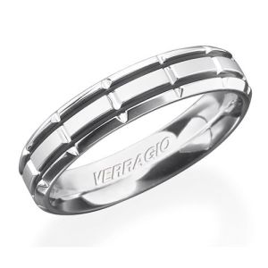 Verragio 18 Karat In-Gauge Wedding Band RU-5073