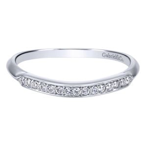 Gabriel 14 Karat Contemporary Wedding Band WB911732R0W44JJ