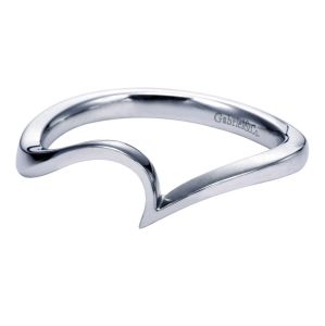 Gabriel Platinum Contemporary Wedding Band WB6682PTJJJ