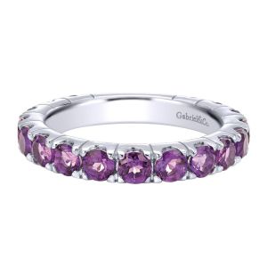 Gabriel Fashion 14 Karat Stackable Stackable Ladies' Ring LR4859W4JAM