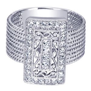 Gabriel Fashion 14 Karat Hampton Diamond Ladies' Ring LR5810W45JJ