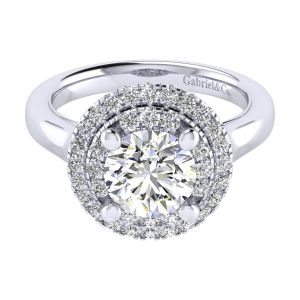 Gabriel 14 Karat Perfect Match Engagement Ring ER009C8AIW44JJ