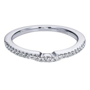 Gabriel 14 Karat Contemporary Wedding Band WB5838W44JJ