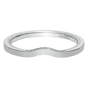 Gabriel 14 Karat Contemporary Wedding Band WB8729W4JJJ