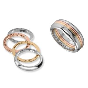 Kretchmer Platinum Inner Secrets Halo Ring