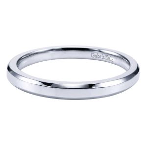 Gabriel 14 Karat Contemporary Wedding Band WB6574W4JJJ