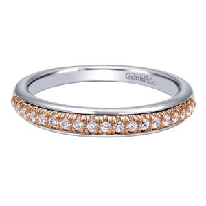 Gabriel 14 Karat Contemporary Wedding Band WB10765T44JJ