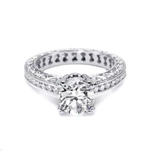 Tacori 18 Karat Crescent Engagement Ring HT2326SMSOL