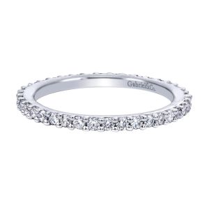 Gabriel Fashion 14 Karat Stackable Stackable Ladies' Ring LR4576W44JJ