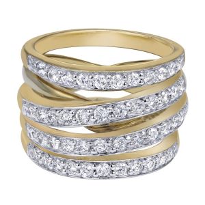 Gabriel Fashion 14 Karat Lusso Diamond Ladies' Ring LR4212Y44JJ