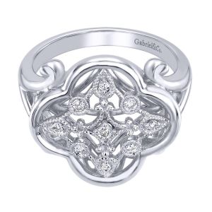 Gabriel Fashion Silver Madison Ladies' Ring LR50064SV5JJ