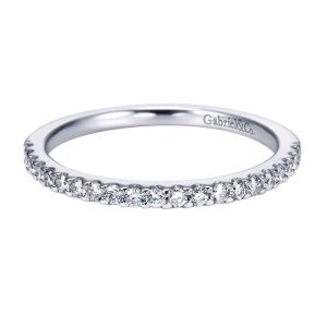 Gabriel 14 Karat Contemporary Wedding Band WB6702W44JJ