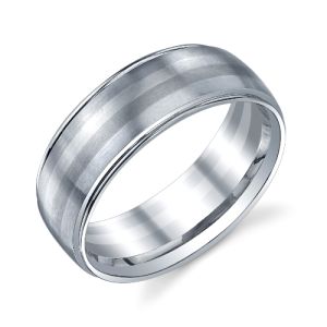273416 Christian Bauer Platinum-18K Wedding Ring / Band