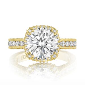 Tacori HT2607RD9Y 18 Karat Tacori Gold Engagement Ring