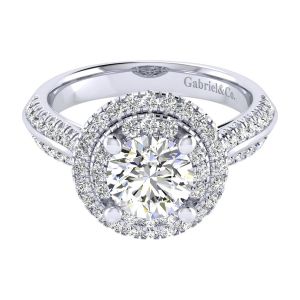 Gabriel 14 Karat Perfect Match Engagement Ring ER002C6AIW44JJ