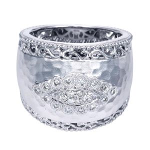 Gabriel Fashion Silver Byblos Ladies' Ring LR6614SV5JJ