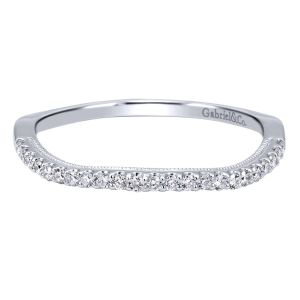 Gabriel 14 Karat Contemporary Wedding Band WB911877R2W44JJ