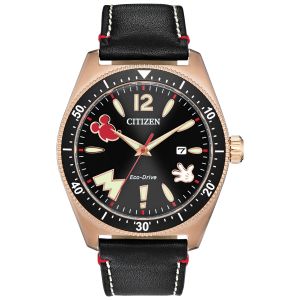 AW1596-08W Citizen Disney Mickey Mouse Eco-Drive Mens Watch
