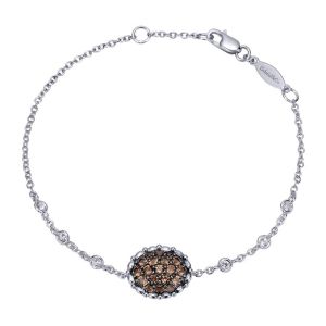 Gabriel Fashion Silver Trends Chain Bracelet TB3075SVJMC