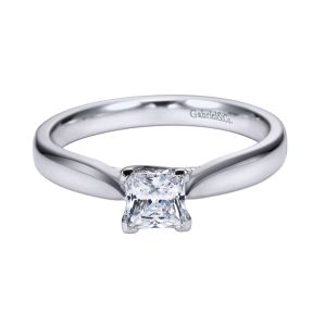 Gabriel Platinum Contemporary Engagement Ring ER6594PTJJJ