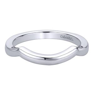 Gabriel 14 Karat Contemporary Wedding Band WB9768W4JJJ