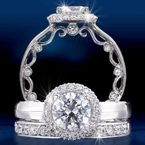 Verragio Platinum Paradiso Engagement Ring Paradiso-3047 R