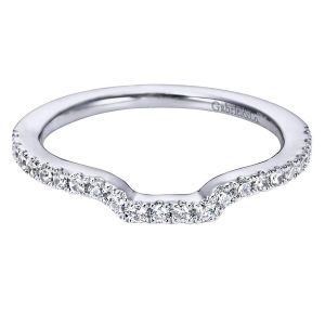 Gabriel 14 Karat Contemporary Wedding Band WB6098W44JJ