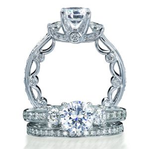 Verragio Platinum Paradiso Engagement Ring Paradiso-3038 R