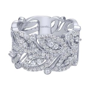 Gabriel Fashion 14 Karat Lusso Diamond Ladies' Ring LR4709W44JJ
