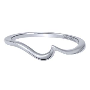 Gabriel 14 Karat Contemporary Wedding Band WB11588R3W4JJJ