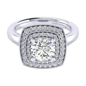 Gabriel 14 Karat Perfect Match Engagement Ring ER009C6AGW44JJ