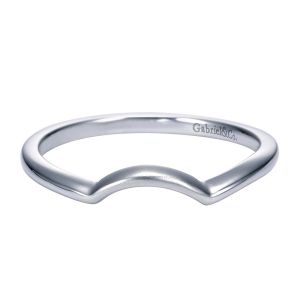 Gabriel 14 Karat Contemporary Wedding Band WB7719W4JJJ