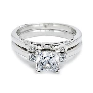 Tacori 2605B Platinum Wedding Band