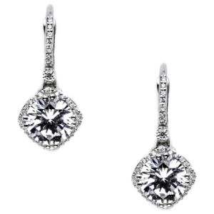 Tacori Diamond Earrings Platinum Fine Jewelry FE64275