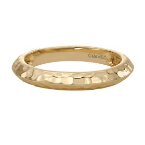 Gabriel Fashion 14 Karat Stackable Stackable Ladies' Ring LR5866Y4JJJ